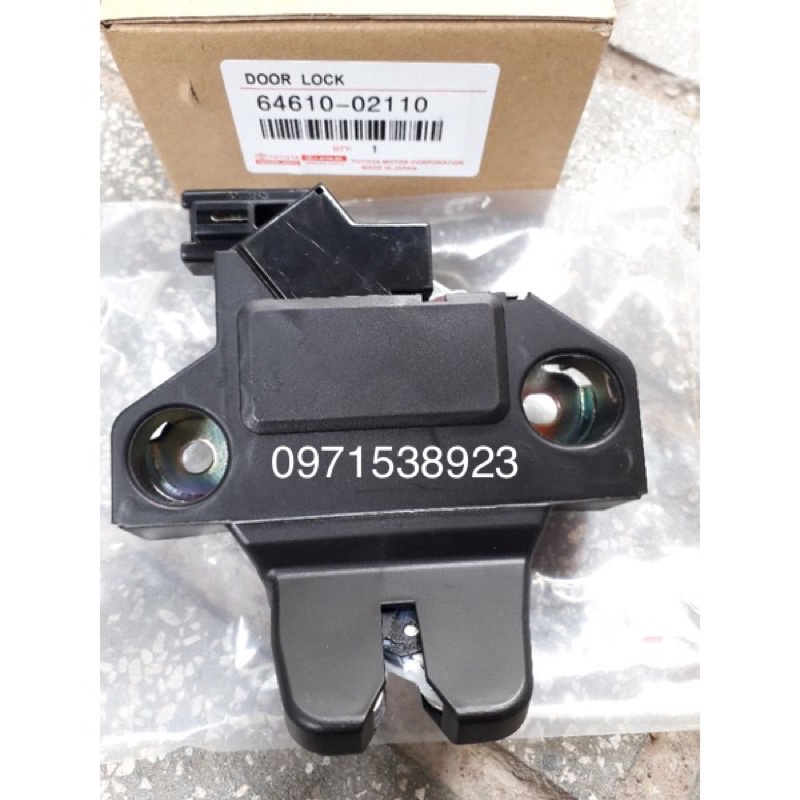 CƠ CẤU KHOÁ CỐP HẬU TOYOTA VIOS. YARIS COROLLA  ALTIS 2007-2014 CAO CẤP GIÁ RẺ 6461002110