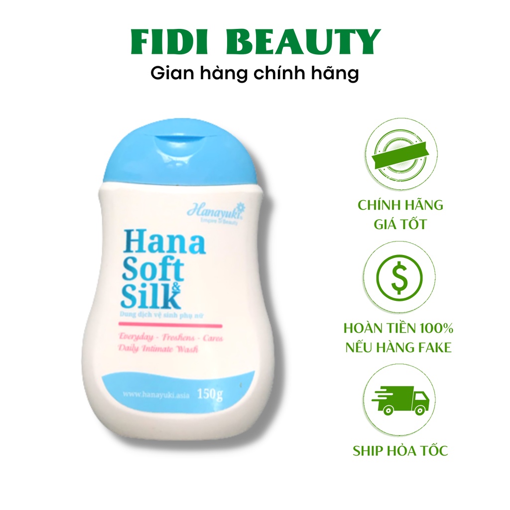 Dung dịch vệ sinh Hana Soft Silk Chính hãng - Fidi Beauty