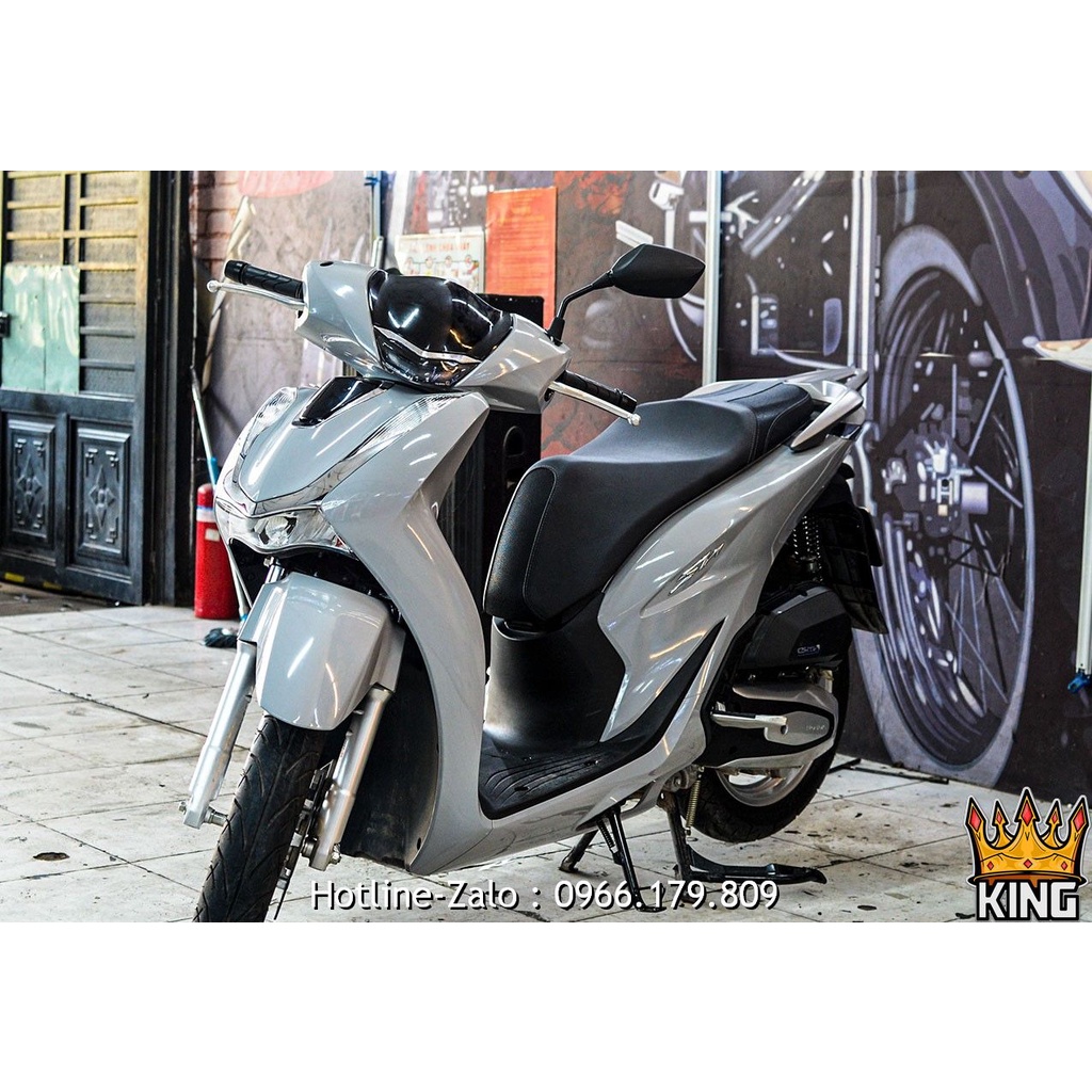 Tem Trùm SH 2020 Xám Xi Măng -Ảnh Thật