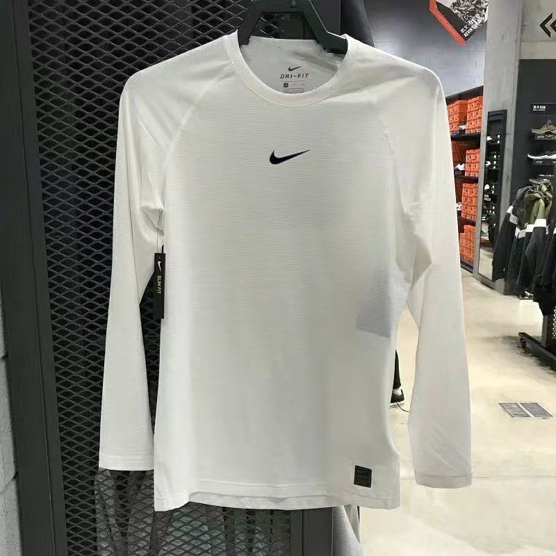 Áo Thể Thao Dài Tay Ôm Dáng Chất Liệu Co Giãn Tốt Nhanh Khô Cao Cấp Cho Nam