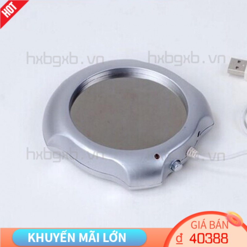 Đế Hâm Nóng Trà / Cà Phê Bằng Hợp Kim Nhôm USB Tiện Dụng Cho Gia Đình / Văn