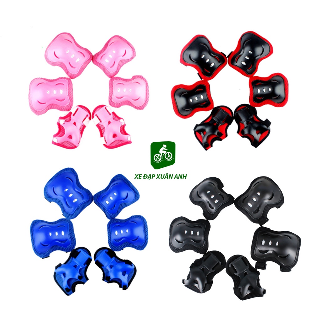 Bộ đồ bảo hộ tay chân cho bé tập xe đạp