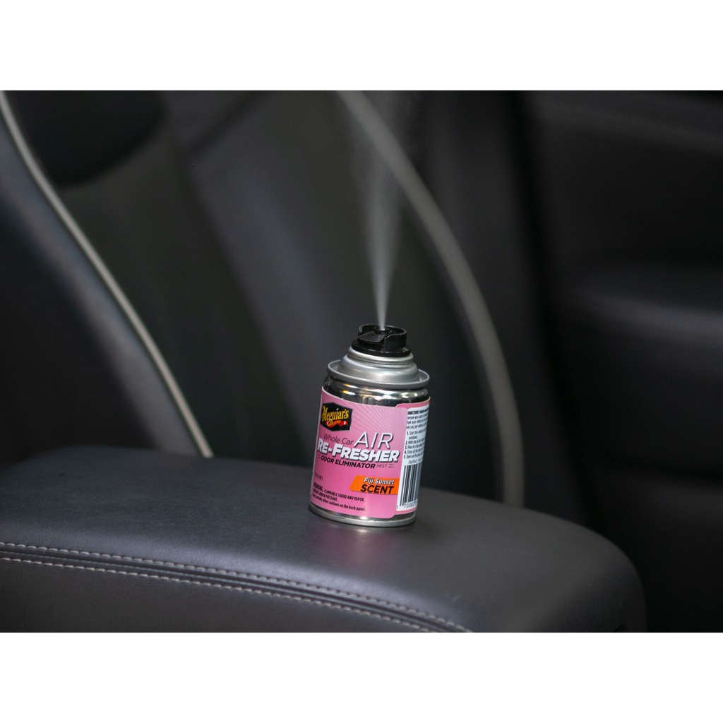 Xịt khử mùi, diệt khuẩn nội thất xe hơi Meguiar's Hương Fiji nhiệt đới  G201502, 57 g nhập khẩu Mỹ chính hãng