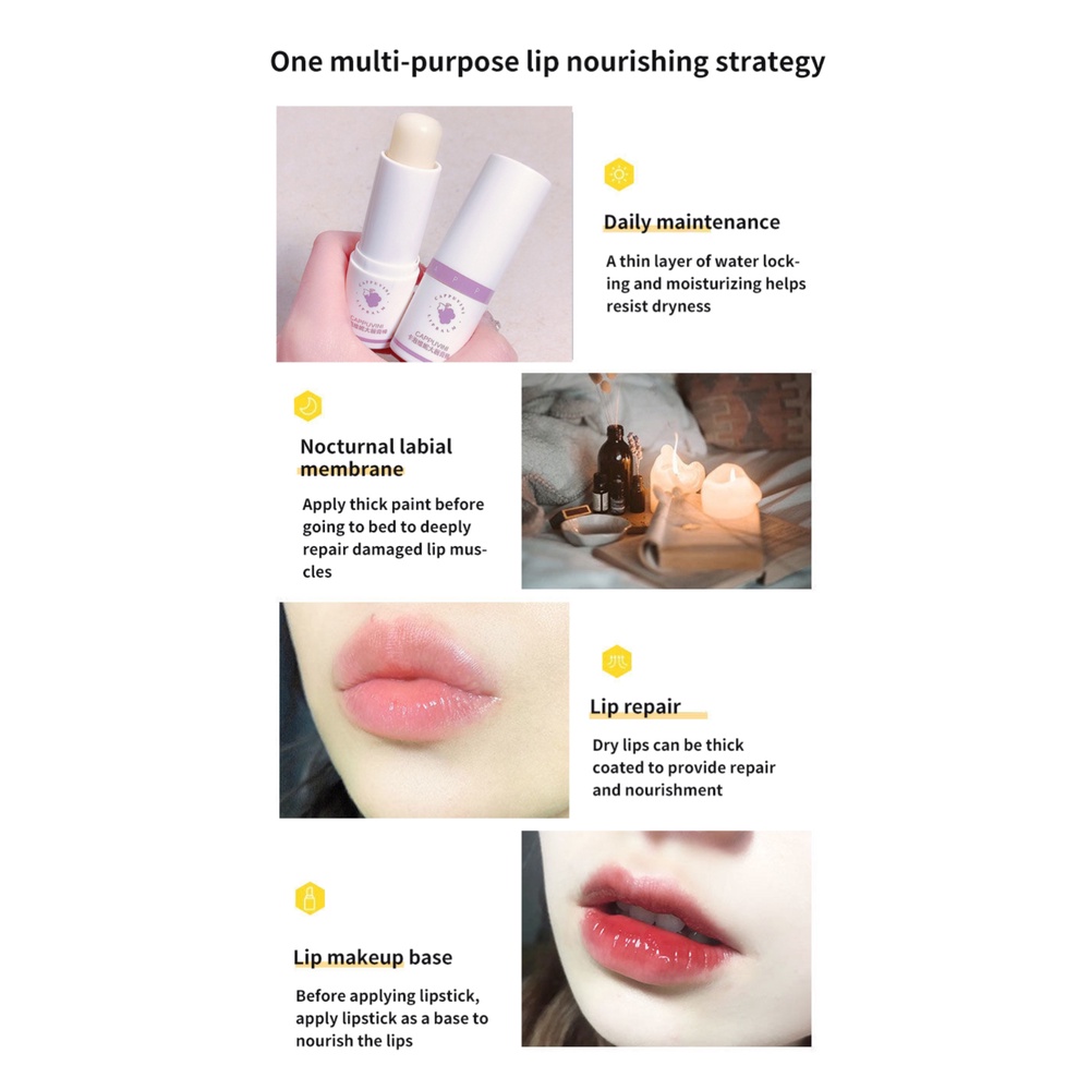 Son dưỡng môi ANNIES bóng mềm mịn chống thấm nước cấp ẩm chăm sóc đôi môi