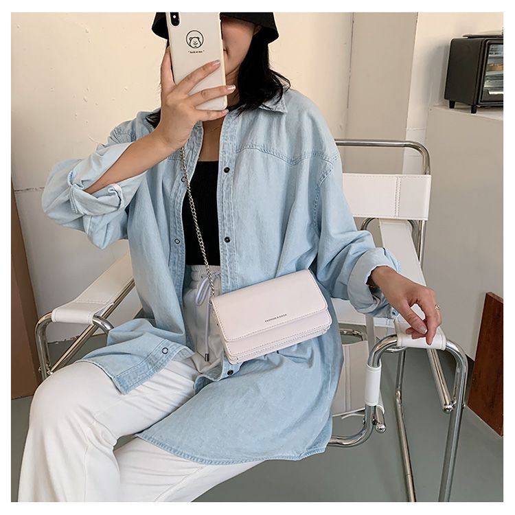 Túi Đeo Chéo Hình Vuông Phù Hợp Đi Chơi Đi Dạo Phố Thời Trang Mùa Xuân Mới Cho Nữ