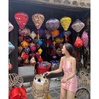 SET YẾM GẤM HOA MAI ĐI CHÁY PHỐ