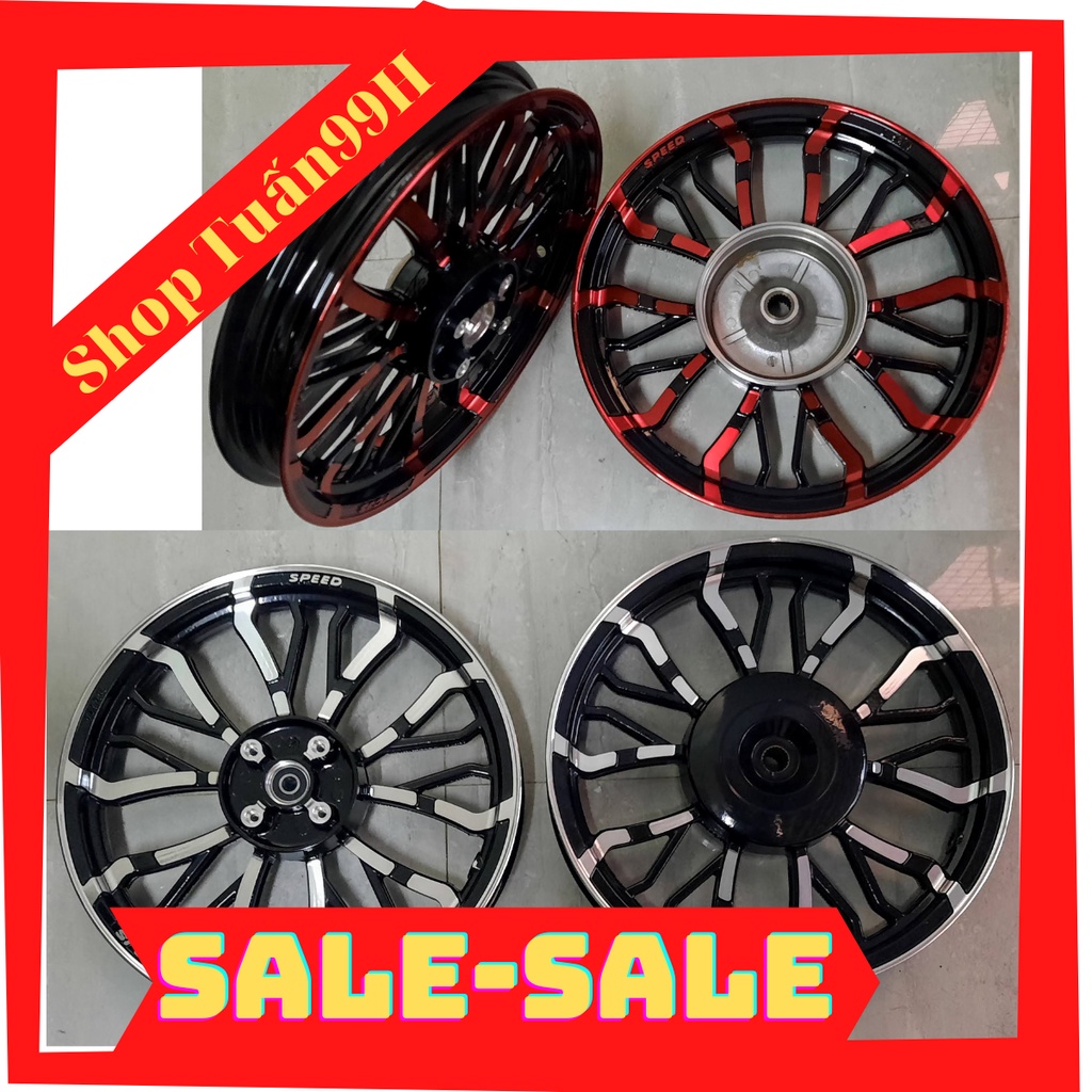 Mâm KUNI nhện dành cho xe Vision, AirBlade 110-125 đời 2019 trở xuống
