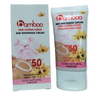 Kem Chống Nắng BamBoo Collagen Thảo Mộc 40ml
