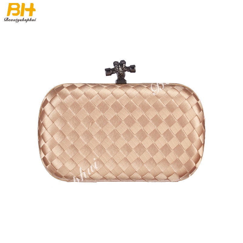 Túi Vuông Nhỏ Bằng Lụa Dệt Phong Cách Cổ Điển Đa Năng Cho Nữ