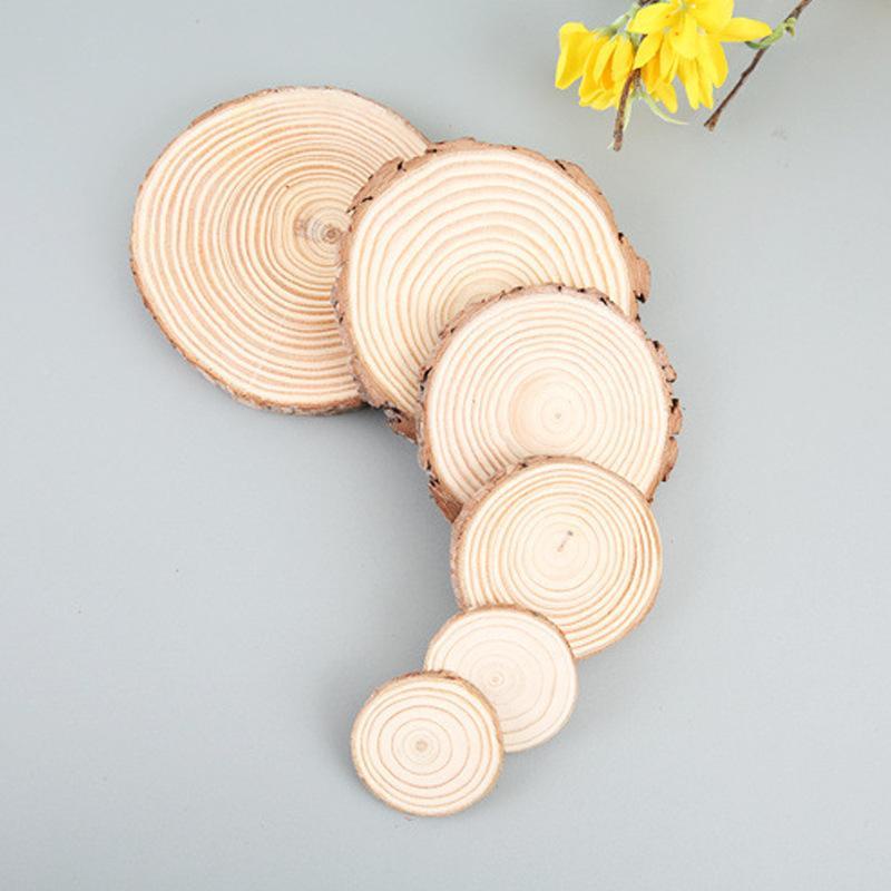 Lót cốc gỗ phong cách vintage, lát gỗ thông handmade