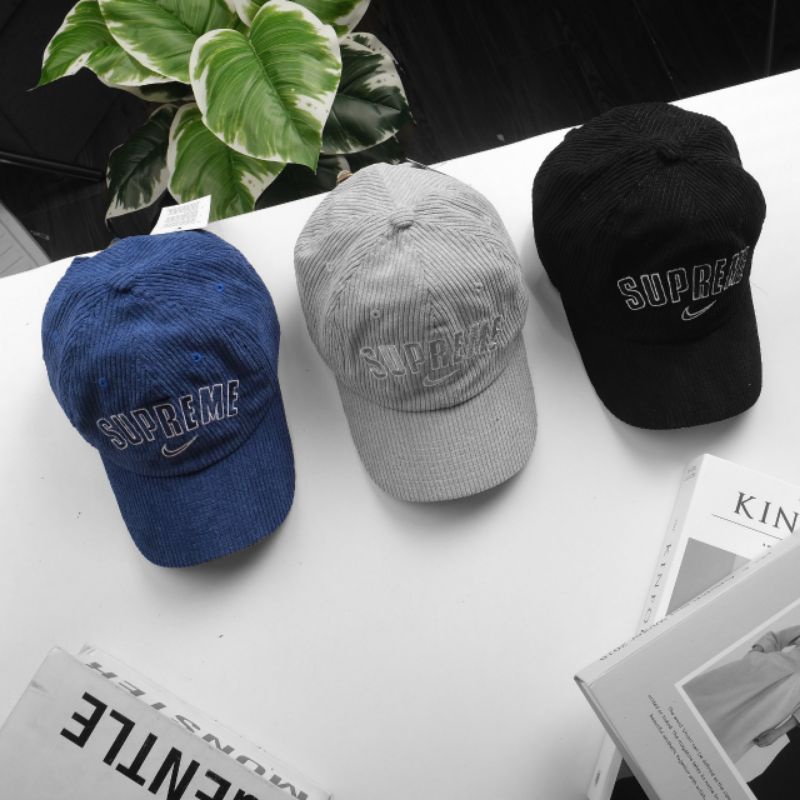 Nón/Mũ lưỡi trai NIKE SUPREME cho cả Nam và Nữ, chất liệu nhung tằm mềm mại đội êm đầu
