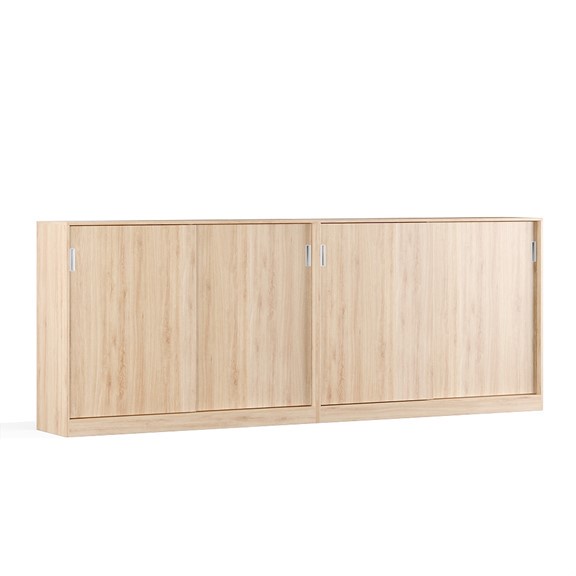 GALA, COMBO Tủ lưu trữ đồ dùng cửa lùa DRA_181, 320x45x120cm, tủ gỗ Scandi Home