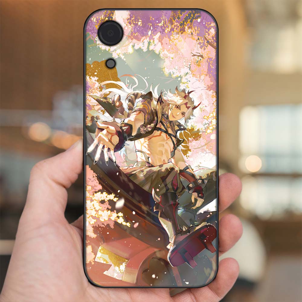 Ốp lưng Samsung A03 Core viền đen in hình Arataki Itto Genshin Impact