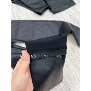 Quần da cúc khoá lót nỉ