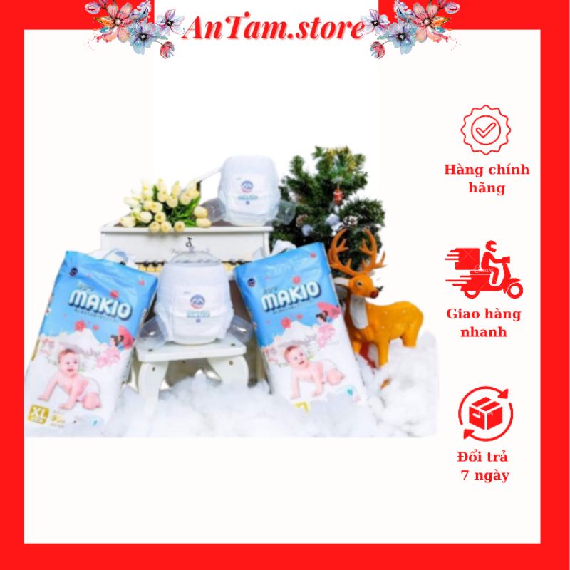 Bỉm quần/ Tã quần Makio size M50/L50/XL50/XXL50