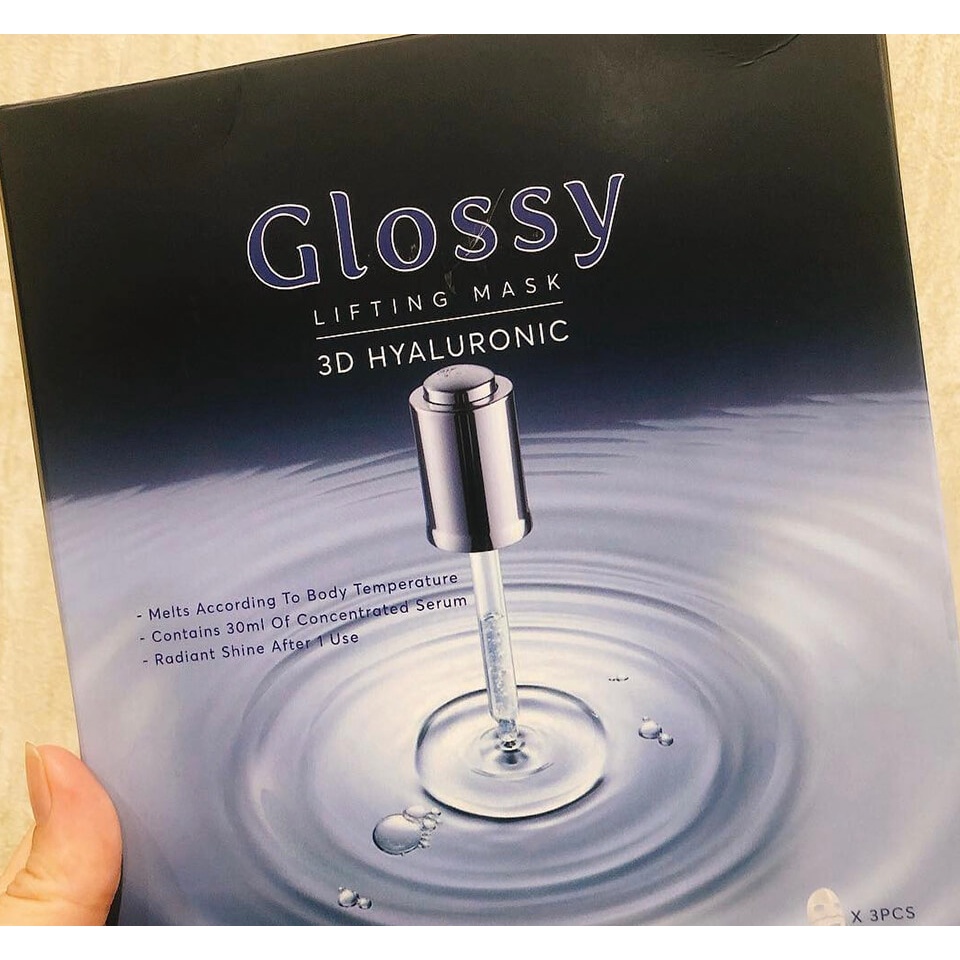 Glossy 3D Hyaluronic Nạ Căng Bóng Trẻ Hoá Da