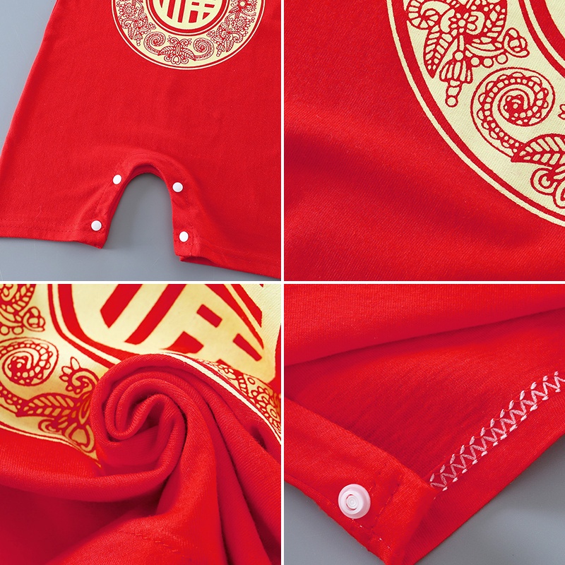 Romper Cotton Ngắn Tay Thời Trang Đáng Yêu Dành Cho Trẻ