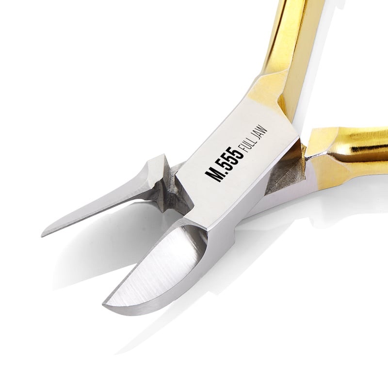 Kềm cắt móng Nghĩa M555  - Thép mạ vàng