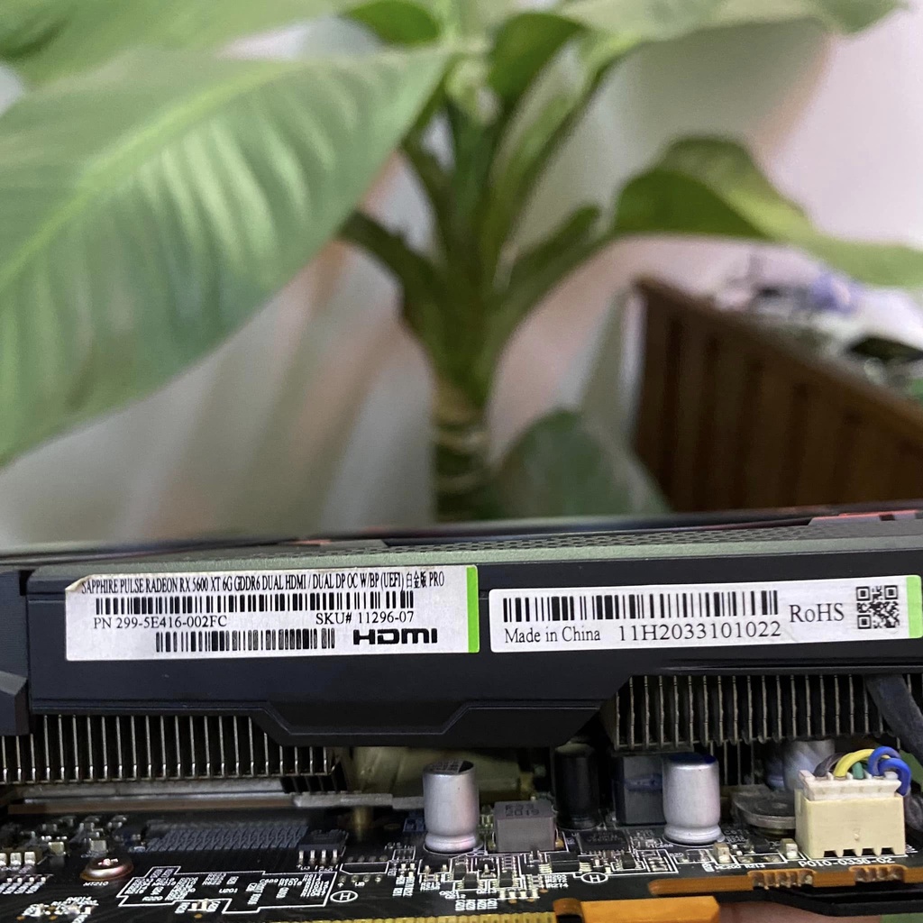 VGA RX 5600XT SAPPHIRE 3FAN 2ND