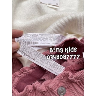 Áo Len Bé Gái Basic Trắng ZA