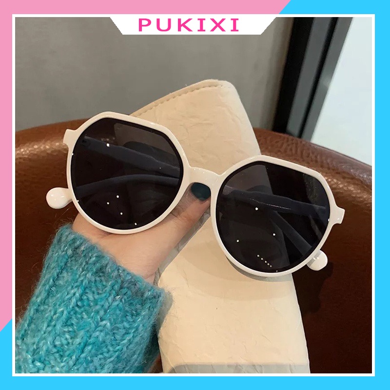 Kính mắt thời trang nữ nam không độ gọng kính đa giác thời trang phong cách Hàn Quốc siêu cute màu trà sữa siêu xinh 245