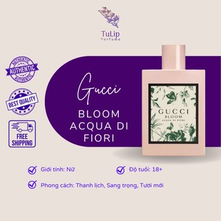 Nước hoa Gucci Bloom Acqua Di Fiori 5ml/10ml/20ml - tulip.perfumista