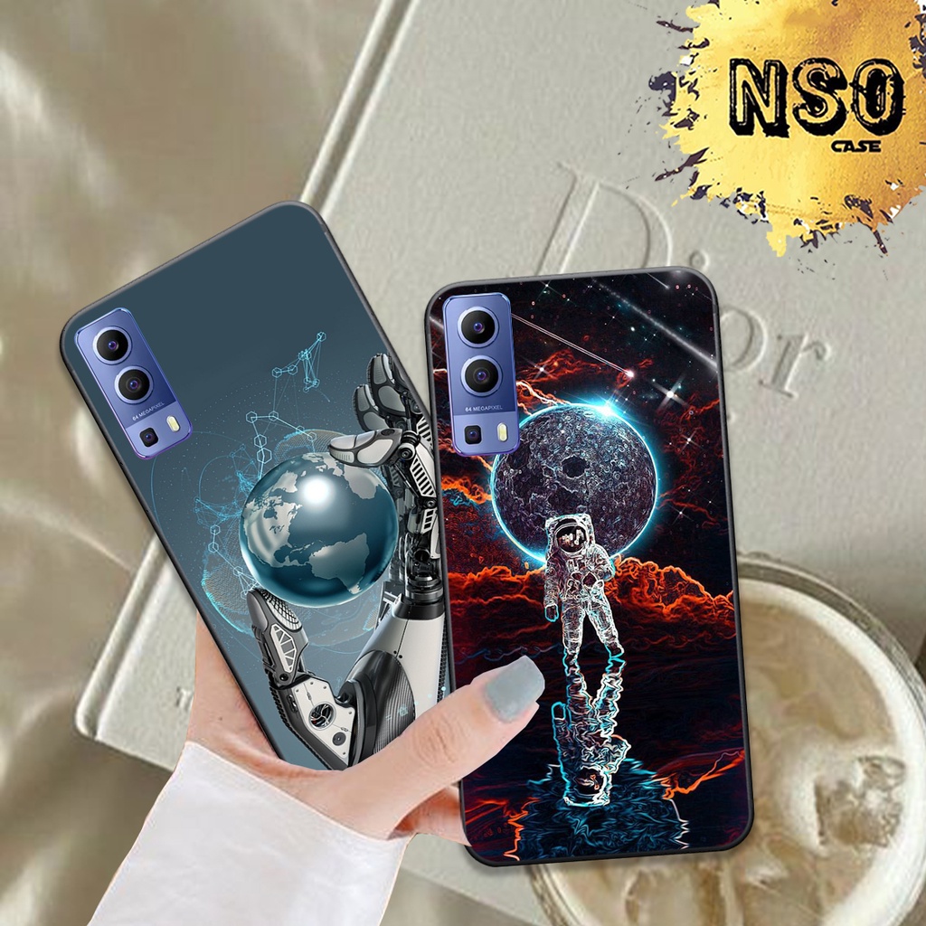 Ốp Vivo Y72 5G / Y51 2020 / Y53S In Hình Họa Tiết Vũ Trụ Phi Hành Gia Đẹp Hot Trend 2023