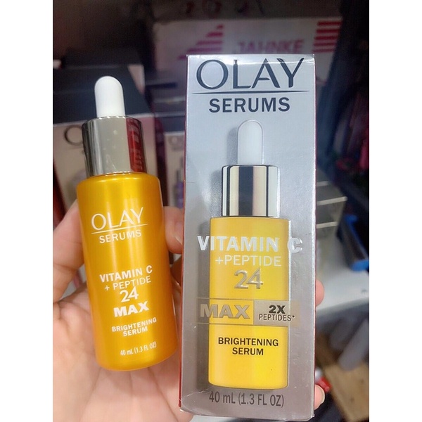 Serum dưỡng trắng da Olay Vitamin C + Petide 24
