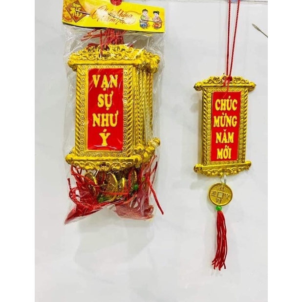 Set dây liễn treo tết - Trang trí cây đào mai- phụ kiện decor làm tháp tài lộc