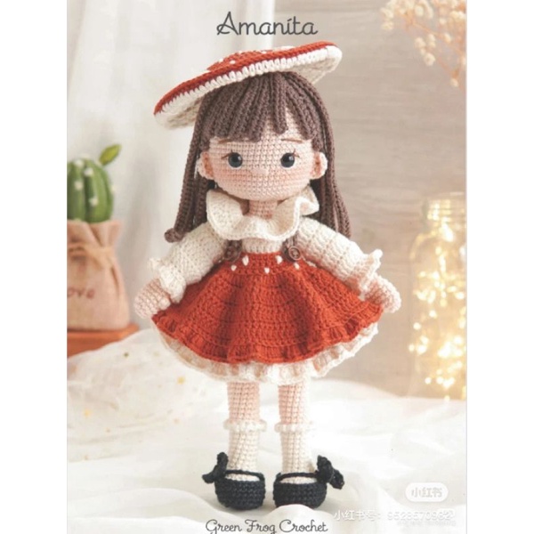 Búp bê Anarita đội mũ