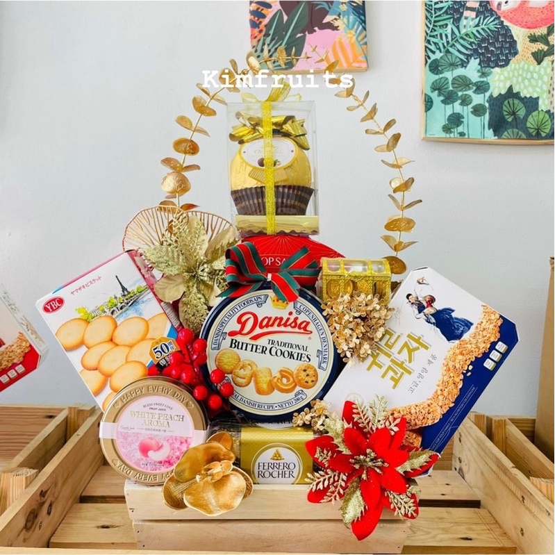 GIỎ QUÀ TẾT BÁNH KẸO KG006