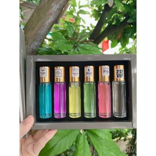 SET  NƯỚC HOA PHÁP 6 CHAI DẠNG LĂN