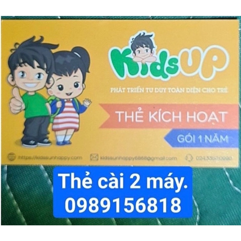Tặng đồ chơi kids up 1 năm