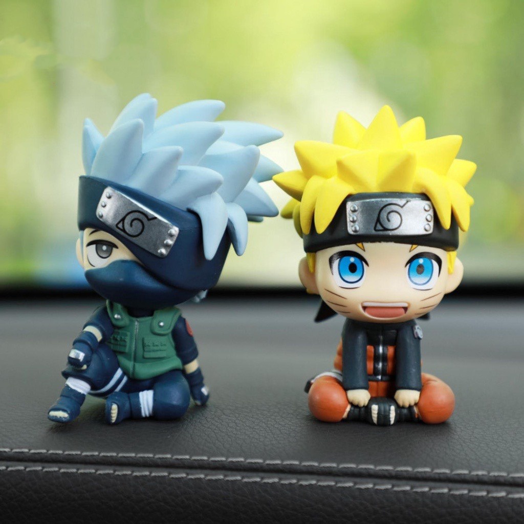Set 6 Mô hình nhân vật Naruto Chibi đáng yêu. in rõ nét chất lượng