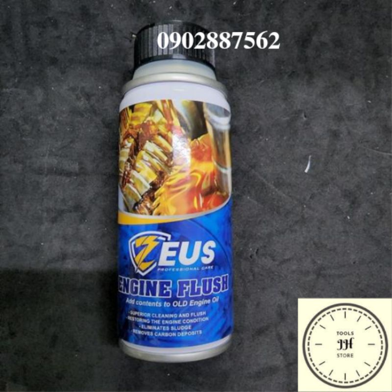 súc rửa động cơ Zeus Engine Flush tẩy sạch cặn bám trong động cơ xe máy 100ml
