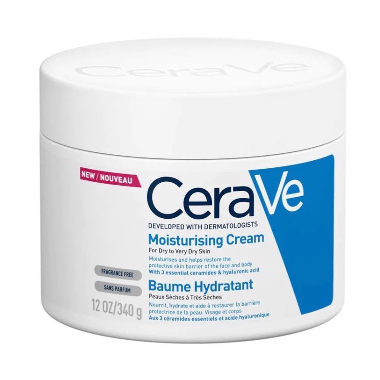 Kem dưỡng ẩm CeraVe Moisturising Cream 454g, Kem dưỡng thể CeraVe Moisturizing Cream 340g