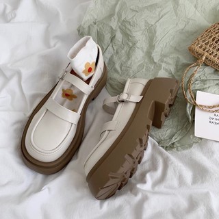 Giày lolita dây cài đế mềm êm chân