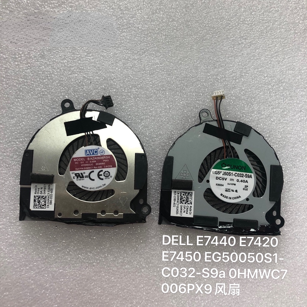 1 Chiếc DELL E7440 E7420 E7450 EG50050S1-C032-S9a 0HMWC7 006PX9 Quạt