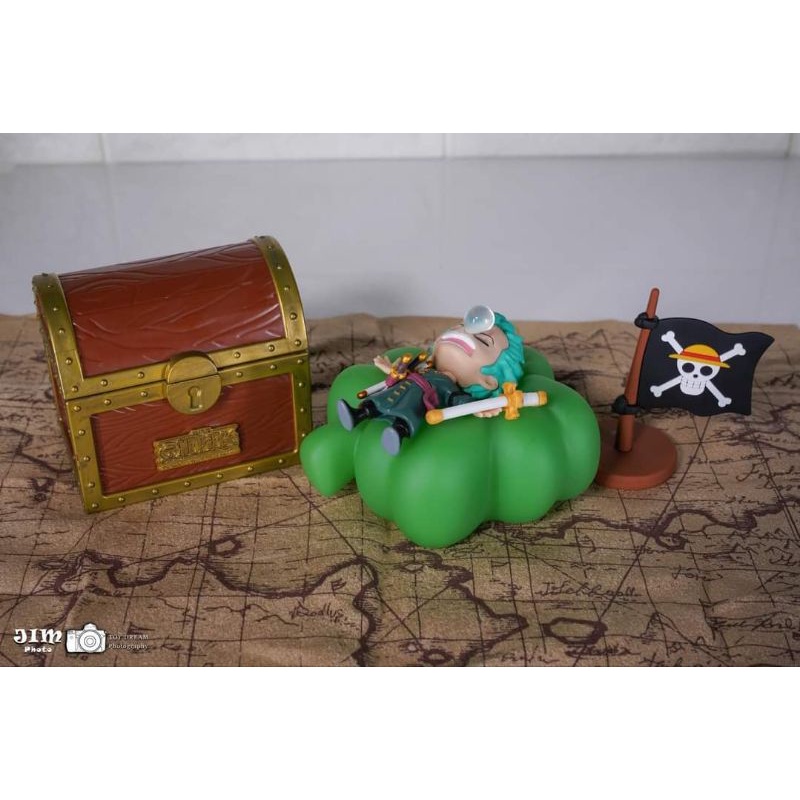 Mô hình One Piece - Team mũ rơm chính hãng có LED