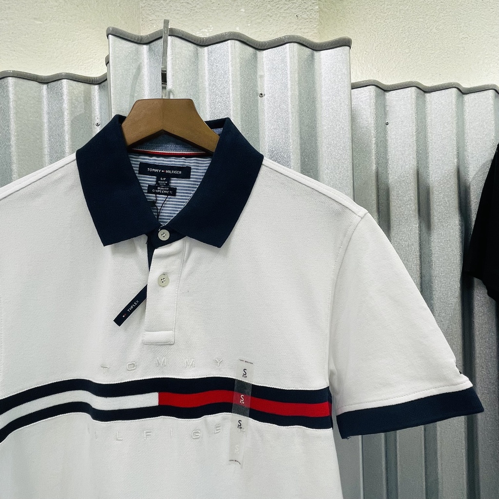 Áo Polo Tommy Hilfiger  Big Logo T-Shirt - Tommy HÀN QUỐC nam nữ
