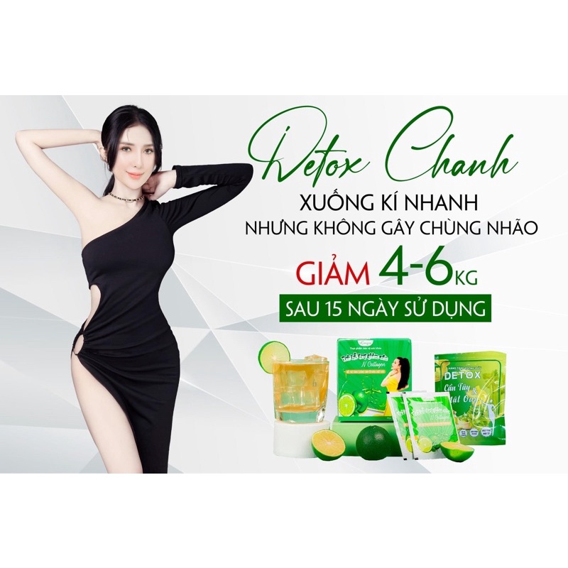 DETOX CHANH GIẢM NGAY TỪ 4-6 KG CHỈ 1 LIỆU TRÌNH 15 NGÀY (Cam Kết Chính Hãng)