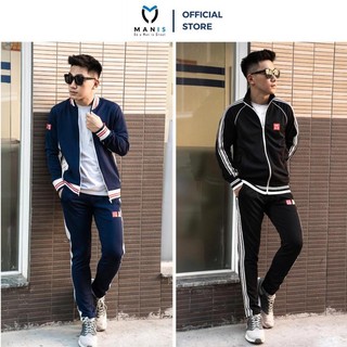 Bộ thể thao nam uni chất nỉ đanh 2 màu, hàng quảng châu cao cấp.uni62,63