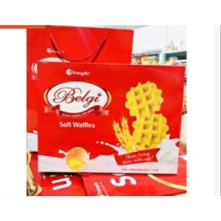 Bánh trứng mềm Belgi tràng an hộp 288g( kèm túi sách)