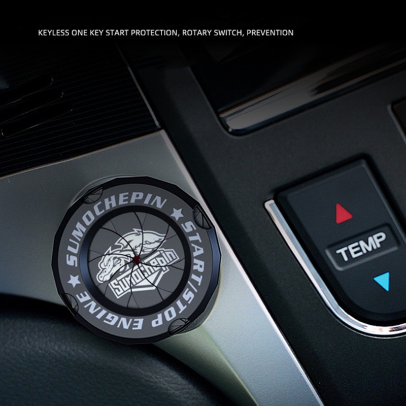 Vỏ Bọc Nút Khởi Động Xe Hơi Có Thể Xoay Được Tiện Dụng