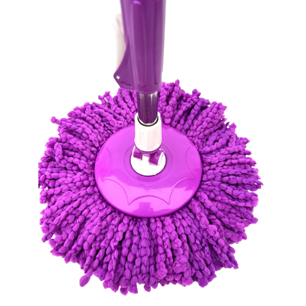 Bàn xoay nhựa kèm bông lau cây lau nhà 360 độ - MNB