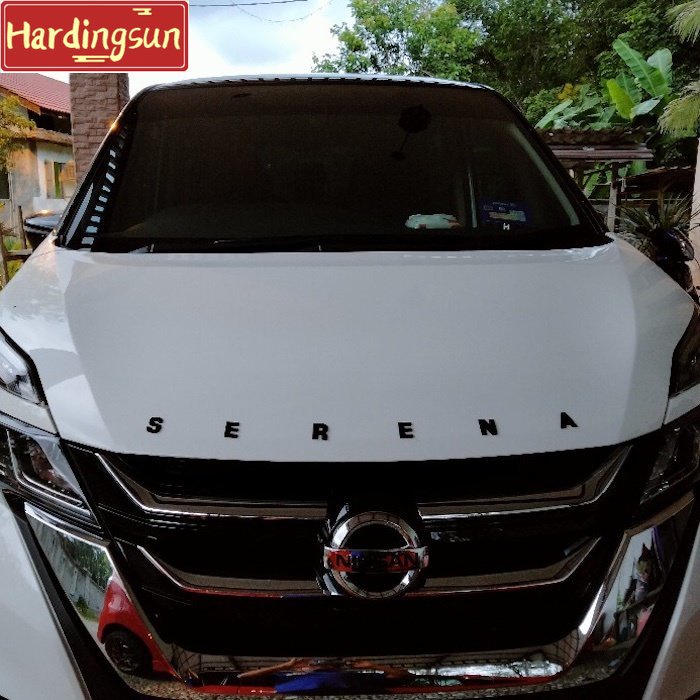 1 Miếng Dán 3D Hình Chữ Cái Bằng Kim Loại Màu Đen Nhám 25mm DIY