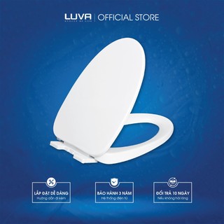 Phụ kiện vành ngồi LUVA Bidet LB203/LB204 thay thế khi bị nứt, vỡ vành ngồi