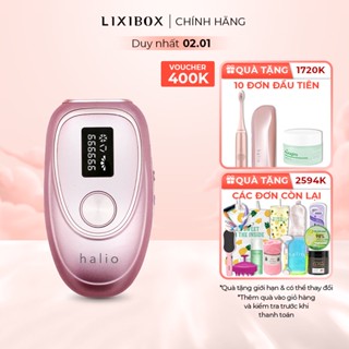 Mã COSLXBT11 giảm 10% đơn 600K Máy Triệt Lông Lạnh Cá Nhân Halio IPL