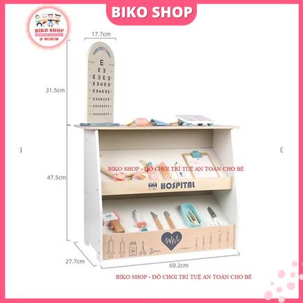 Đồ chơi phòng khám bằng gỗ cao 101cm