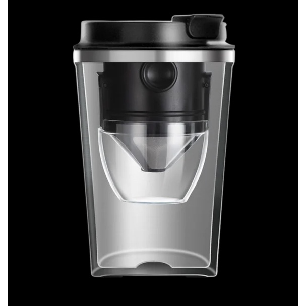 Bộ ly giữ nhiệt cafe có phin pha cafe 2 trong 1| Tiện lợi đi du lich | Bằng Inox 304 - Có độ bền cao |